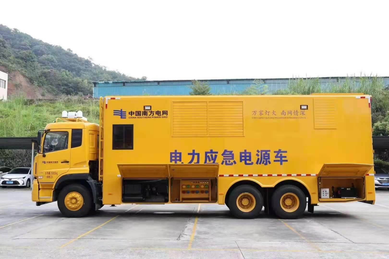 白云安康大型柴油发电机发电车UPS电源出租租赁